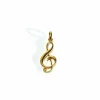 Pendentif Note de Musique en or jaune