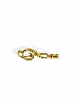 Pendentif Note de Musique en or jaune