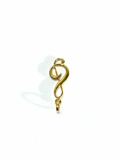 Pendentif Note de Musique en or jaune