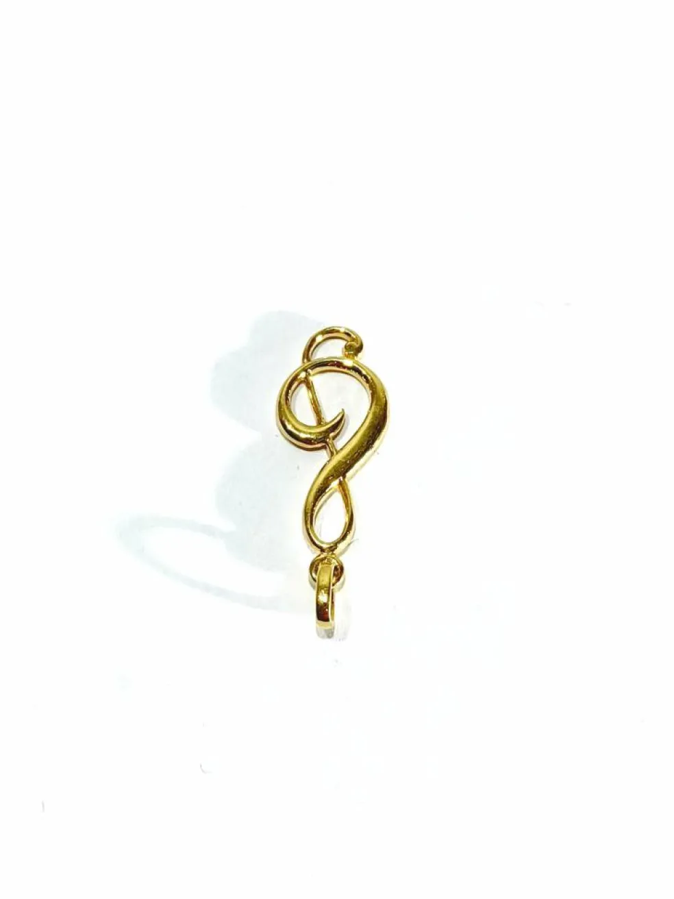 Pendentif Note de Musique en or jaune