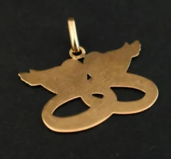 Pendentif Oiseaux 2 ors