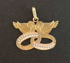 Pendentif Oiseaux 2 ors