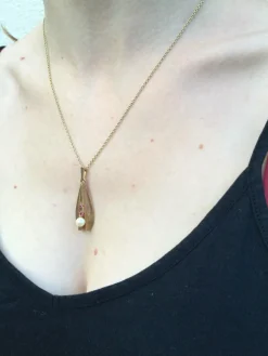 Pendentif Or Art Déco