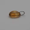 Pendentif or blanc citrine 5.8ct