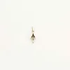 Pendentif or blanc diamant