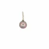 Pendentif or blanc diamants et perle de Tahiti
