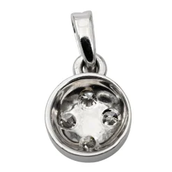 Pendentif Or blanc Diamant
