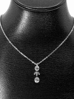 Pendentif Or blanc Diamants
