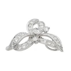 Pendentif Or blanc Diamant