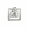 Pendentif or blanc et diamants