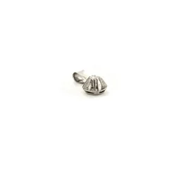 Pendentif Or Blanc 18k & Diamant