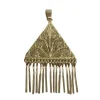 Pendentif Or Champagne Filigrané