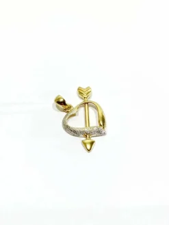 Pendentif or cœur