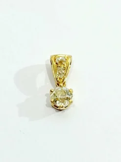 Pendentif Or Et Diamants