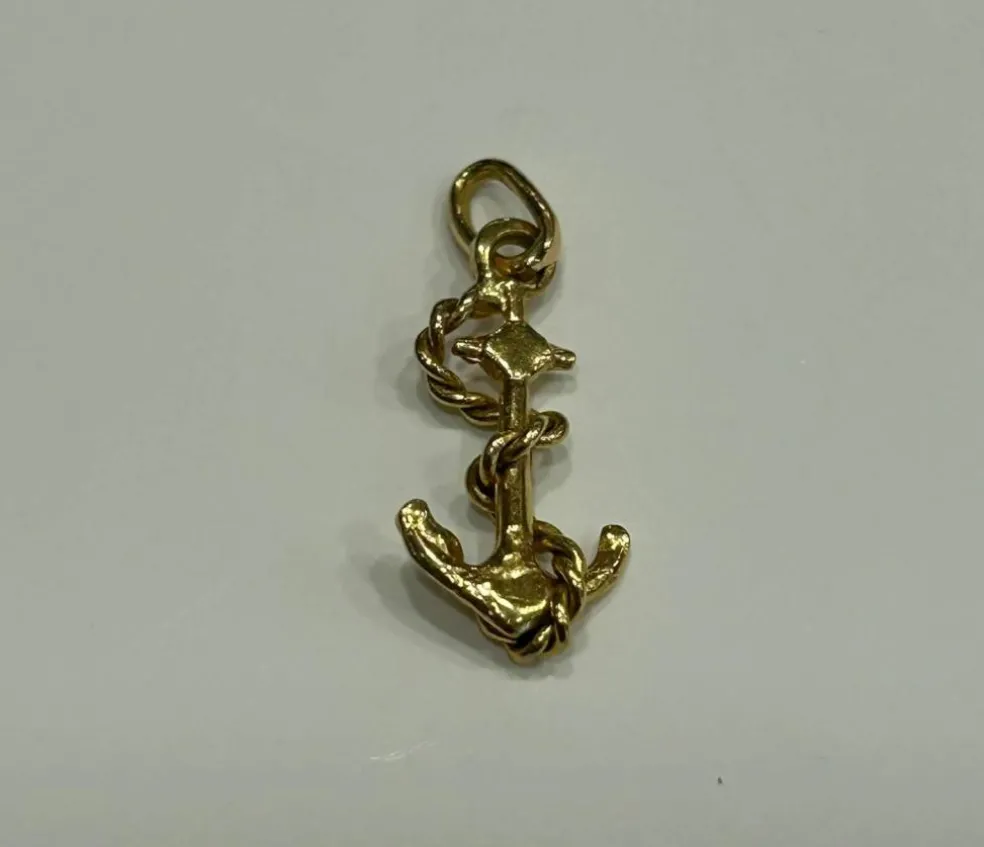 Pendentif or jaune