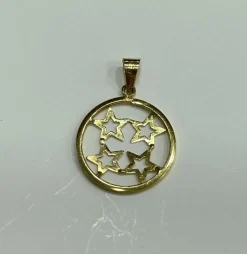 Pendentif or jaune