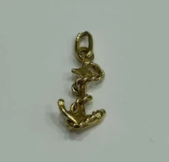 Pendentif or jaune