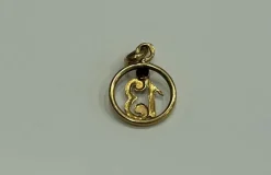 Pendentif or jaune