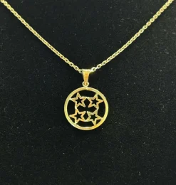 Pendentif or jaune