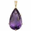 Pendentif Or jaune Améthyste