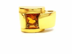 Pendentif Or jaune Citrine