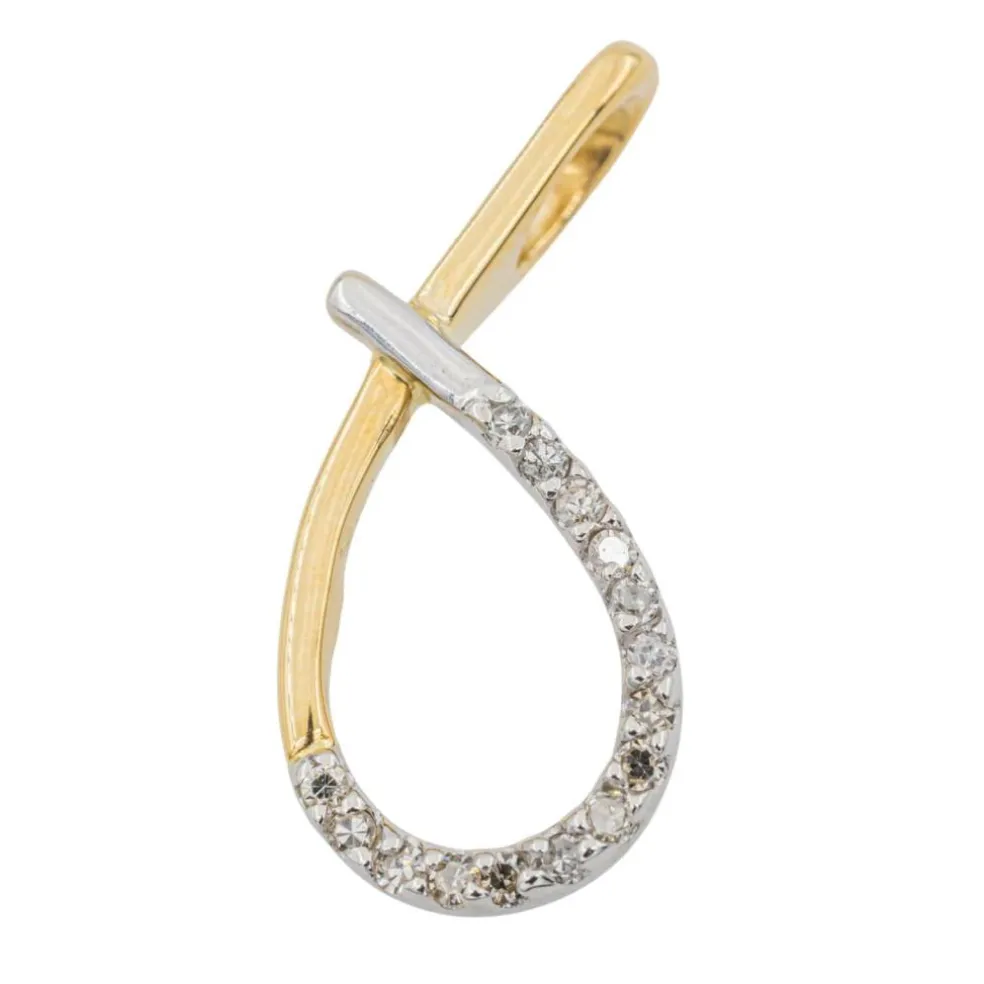 Pendentif Or jaune Diamant
