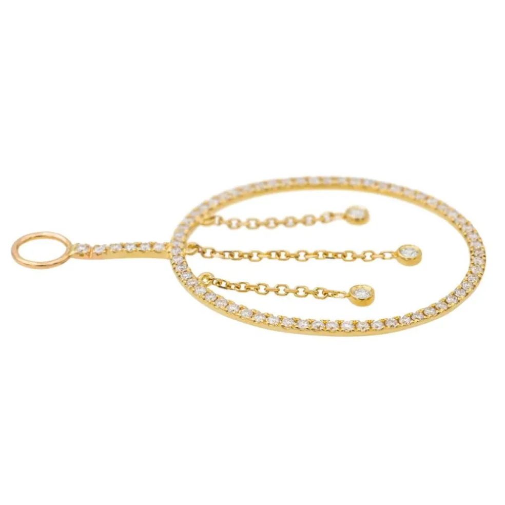 Pendentif Or jaune Diamant