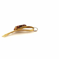 Pendentif Or Jaune Diamants Saphirs