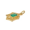 Pendentif Or jaune Emeraude