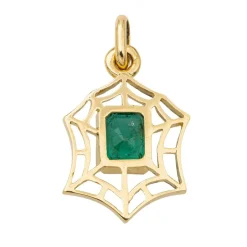 Pendentif Or jaune Emeraude