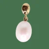Pendentif or jaune et Perle de culture ovale