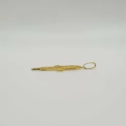 Pendentif or jaune main de Fatma