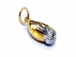 Pendentif Or jaune, Or blanc Diamant