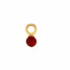 Pendentif or jaune perle