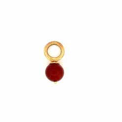 Pendentif or jaune perle