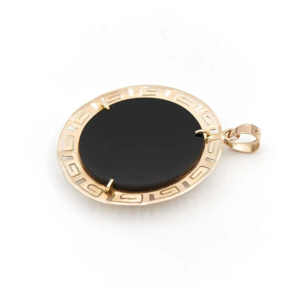 Pendentif Or jaune Rubis