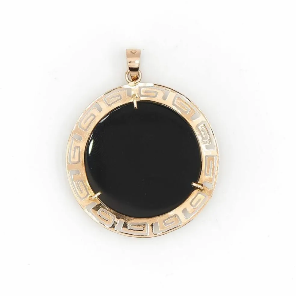 Pendentif Or jaune Rubis