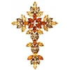 Pendentif or jaune saphirs jaunes