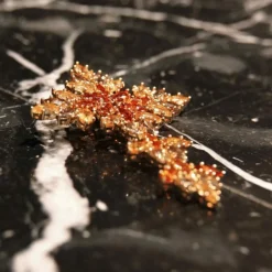 Pendentif or jaune saphirs jaunes