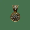 PENDENTIF OR 18K ET DIAMANTS