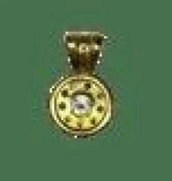 PENDENTIF OR 18K ET DIAMANTS