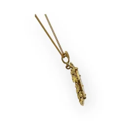 Pendentif or Pièce 20 Francs Napoléon tête nue 1860