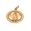 Pendentif or rose 18 carats