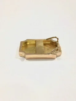 Pendentif Or Rose Ciselé