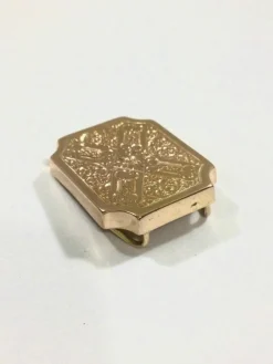 Pendentif Or Rose Ciselé