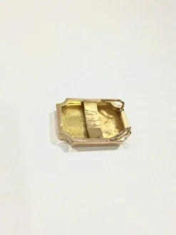 Pendentif Or Rose Ciselé