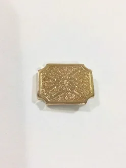 Pendentif Or Rose Ciselé