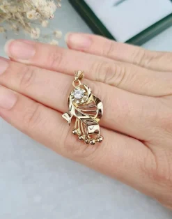 Pendentif Or violonné