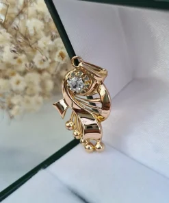 Pendentif Or violonné