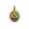 Pendentif Orly Marcel Lakshmi en or jaune avec halo de diamants